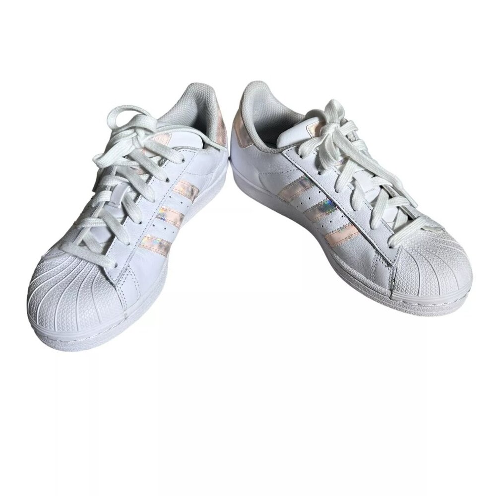 Adidas Superstar Women's Multicolor Lace-Up Sneaker Shoes Size 5.5 DB2963 - Picture 8 of 16